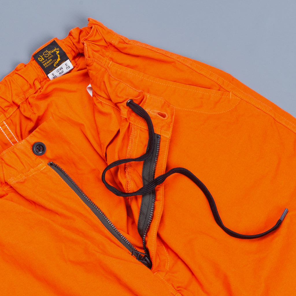 Orslow FB Exclusive Heavy Poplin Easy Shorts Orange
