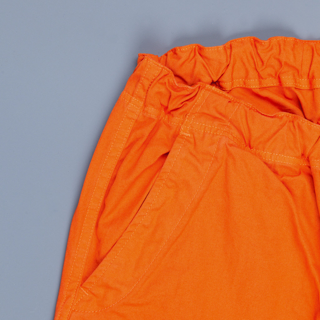 Orslow FB Exclusive Heavy Poplin Easy Shorts Orange