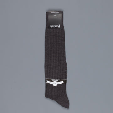 Pantherella Laburnum merino wool knee high socks dk grey mix