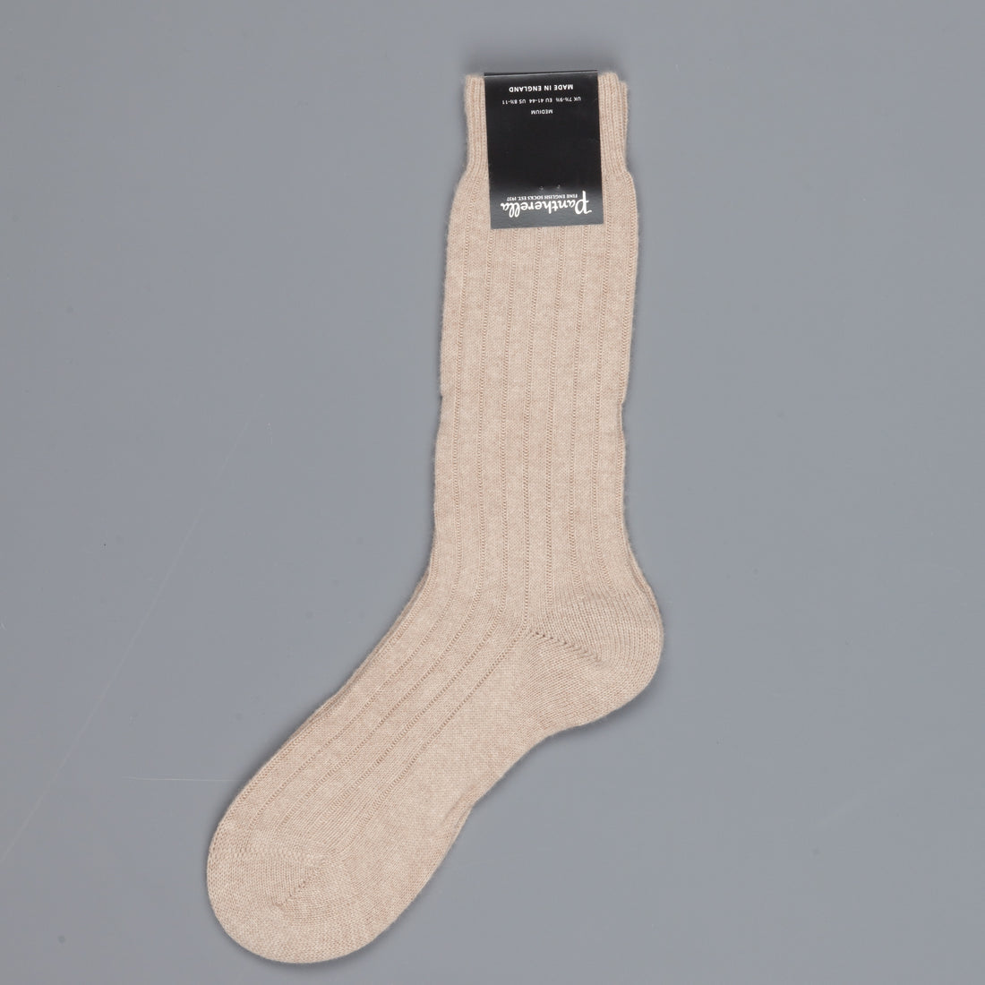 Pantherella Cashmere Waddington Socks Natural