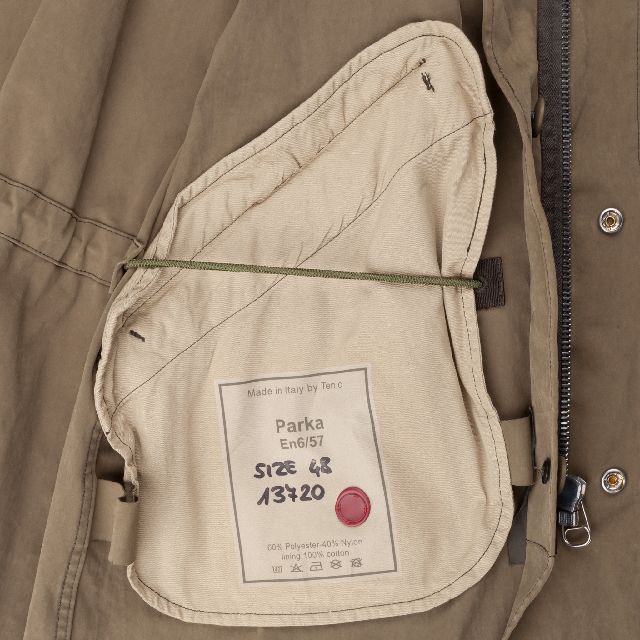 Ten C Parka Oliva