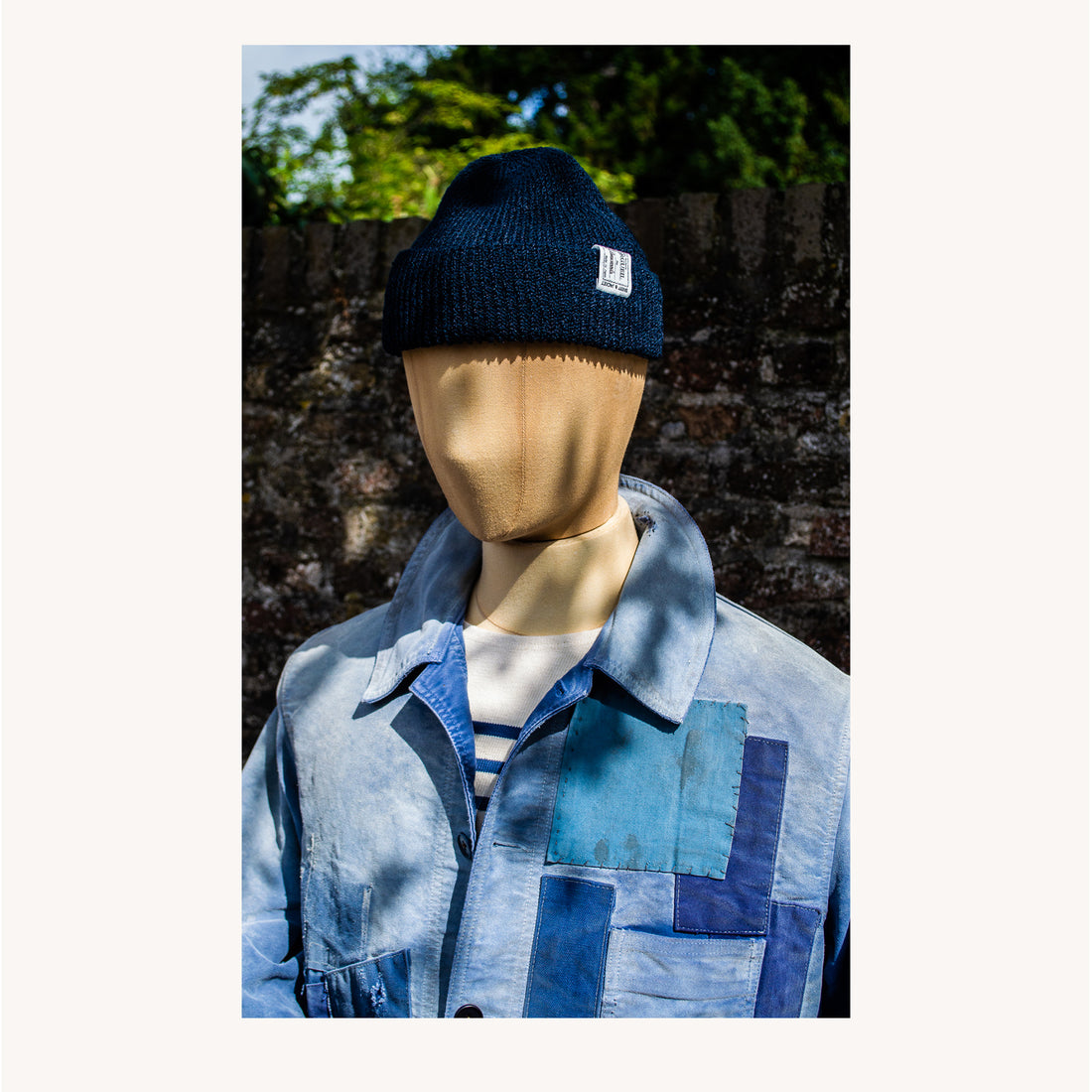 Maru Sankaku Peke 〇 △ × 4010 French Work Boro Jacket