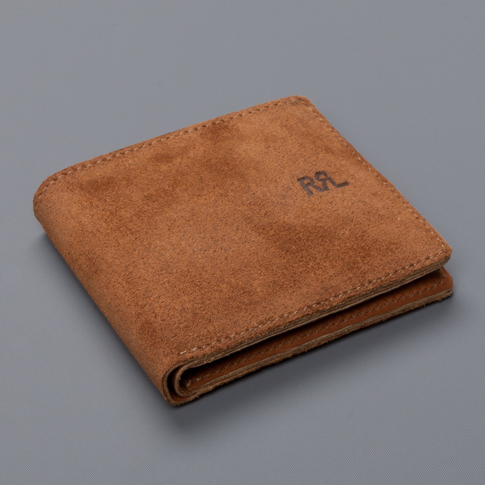 RRL Ranch Suede Billfold Wallet