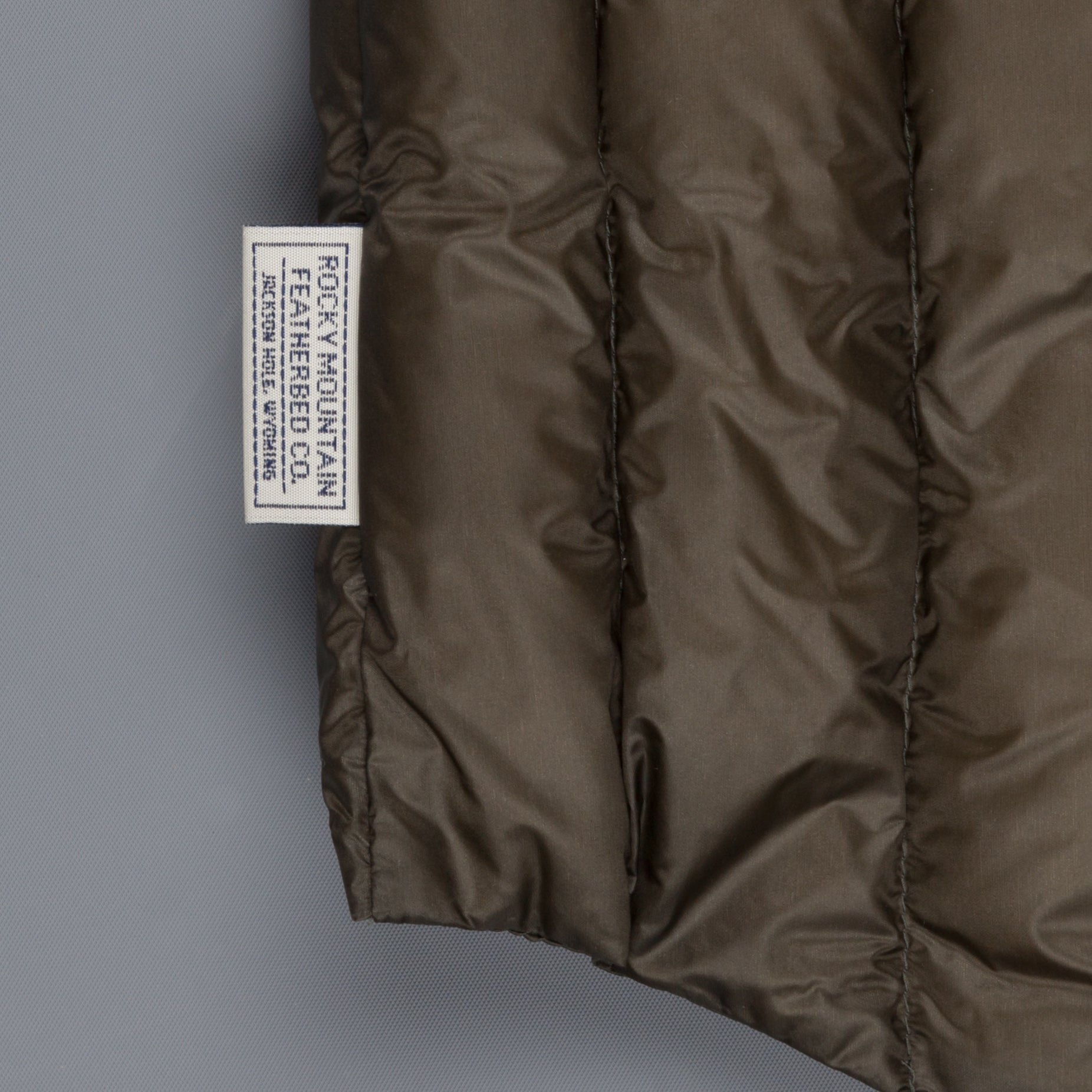 Rocky Mountain Featherbed Six Month Vest Olive