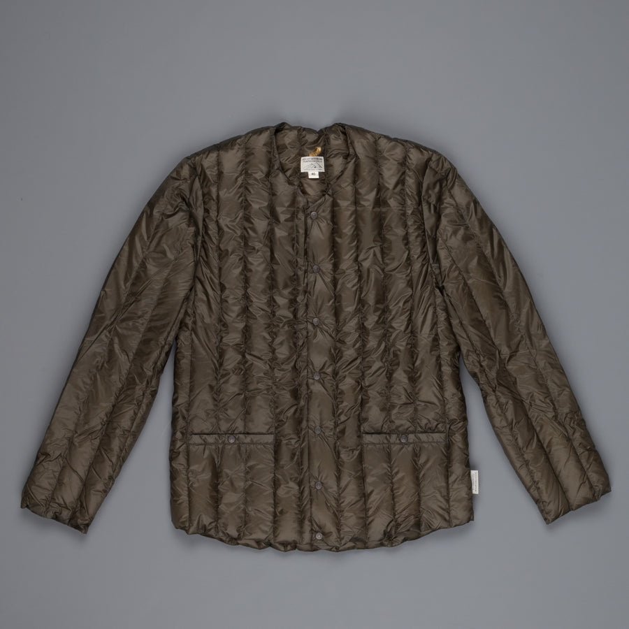 Rocky Mountain Featherbed Six Month Cardigan Olive