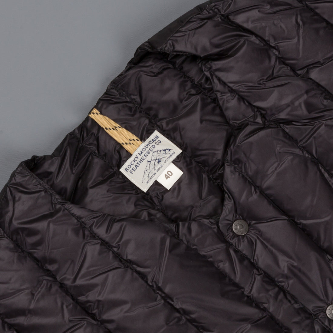 Rocky Mountain Featherbed Six Month Cardigan Black