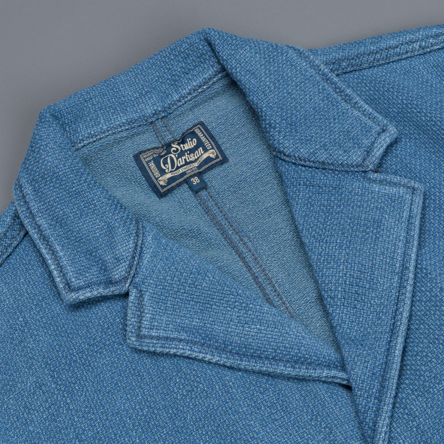Studio D'Artisan Indigo dyed jacket model 4412U