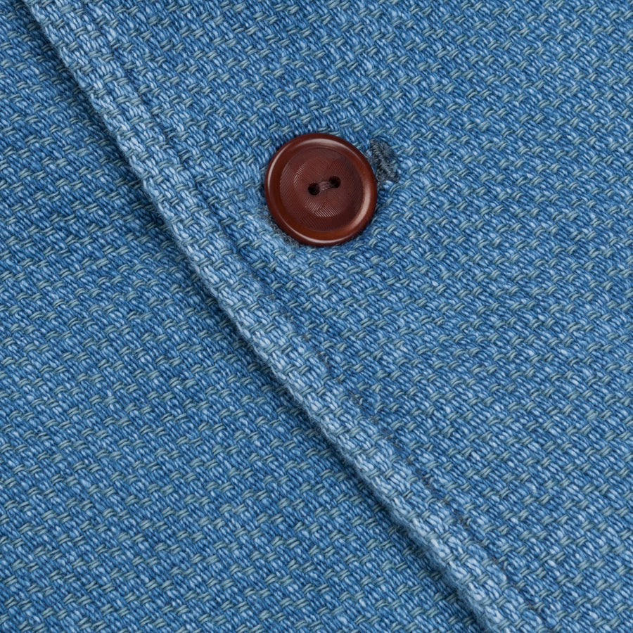 Studio D'Artisan Indigo dyed jacket model 4412U