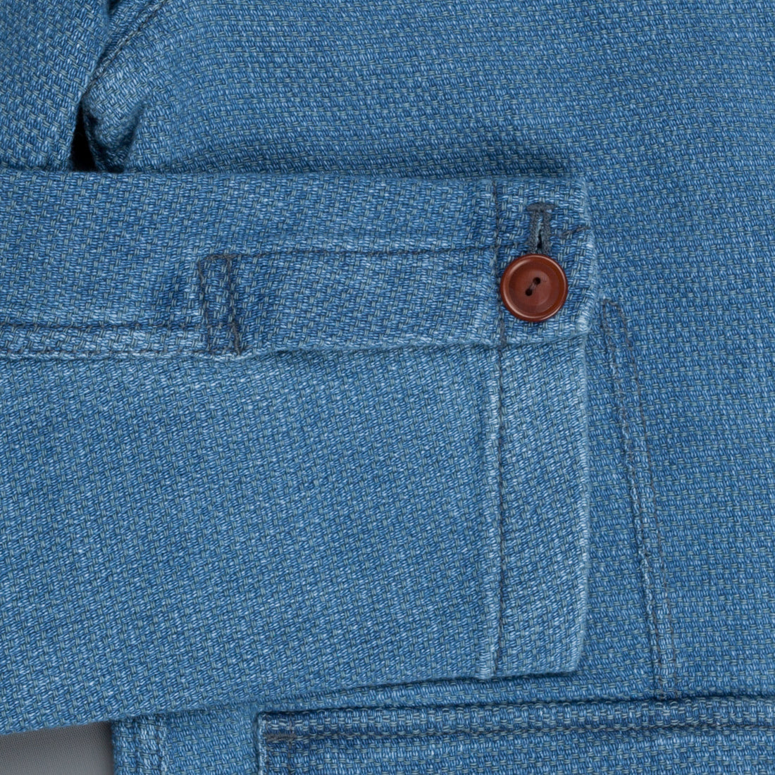 Studio D'Artisan Indigo dyed jacket model 4412U