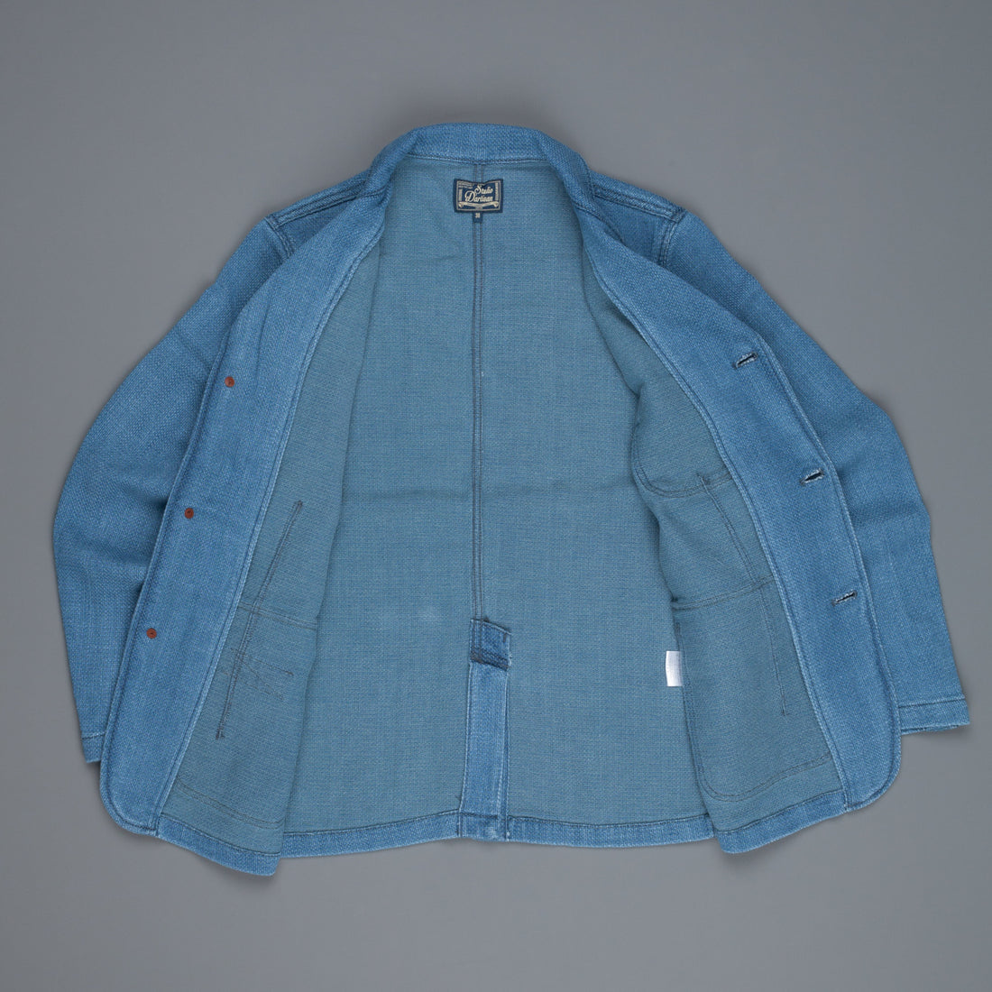 Studio D'Artisan Indigo dyed jacket model 4412U