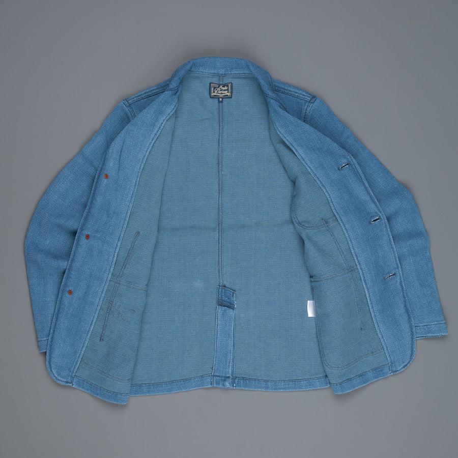 Studio D'Artisan Indigo dyed jacket model 4412U
