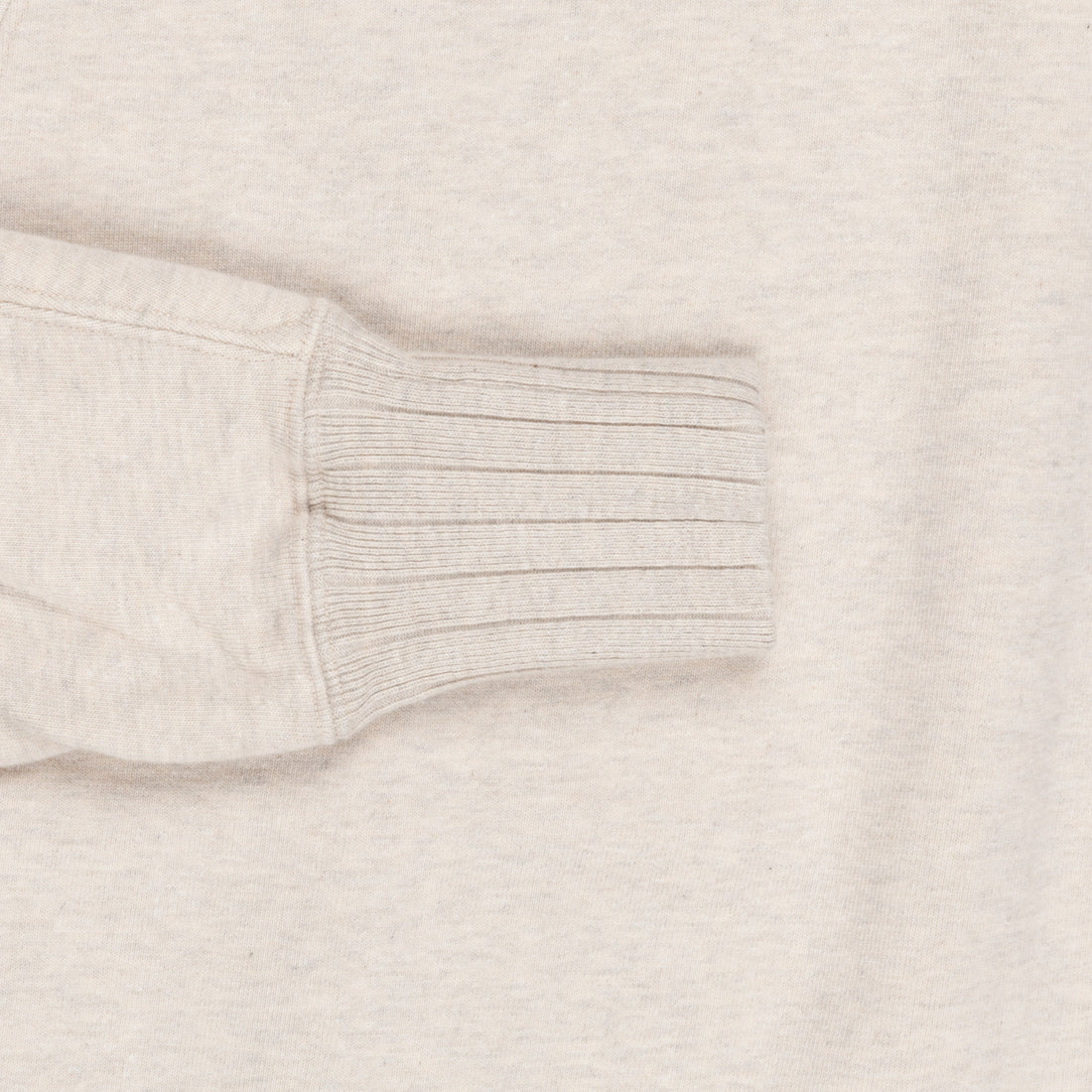 Studio d'Artisan model 9780 loopwheel back raised sweat shirt Oatmeal