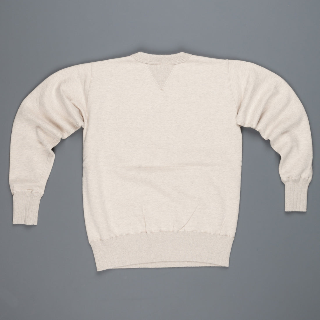 Studio d'Artisan model 9780 loopwheel back raised sweat shirt Oatmeal