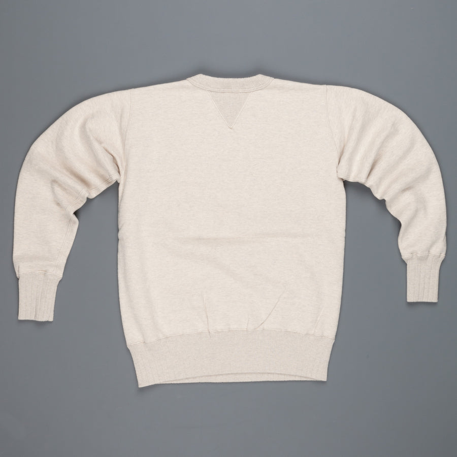 Studio d'Artisan model 9780 loopwheel back raised sweat shirt Oatmeal