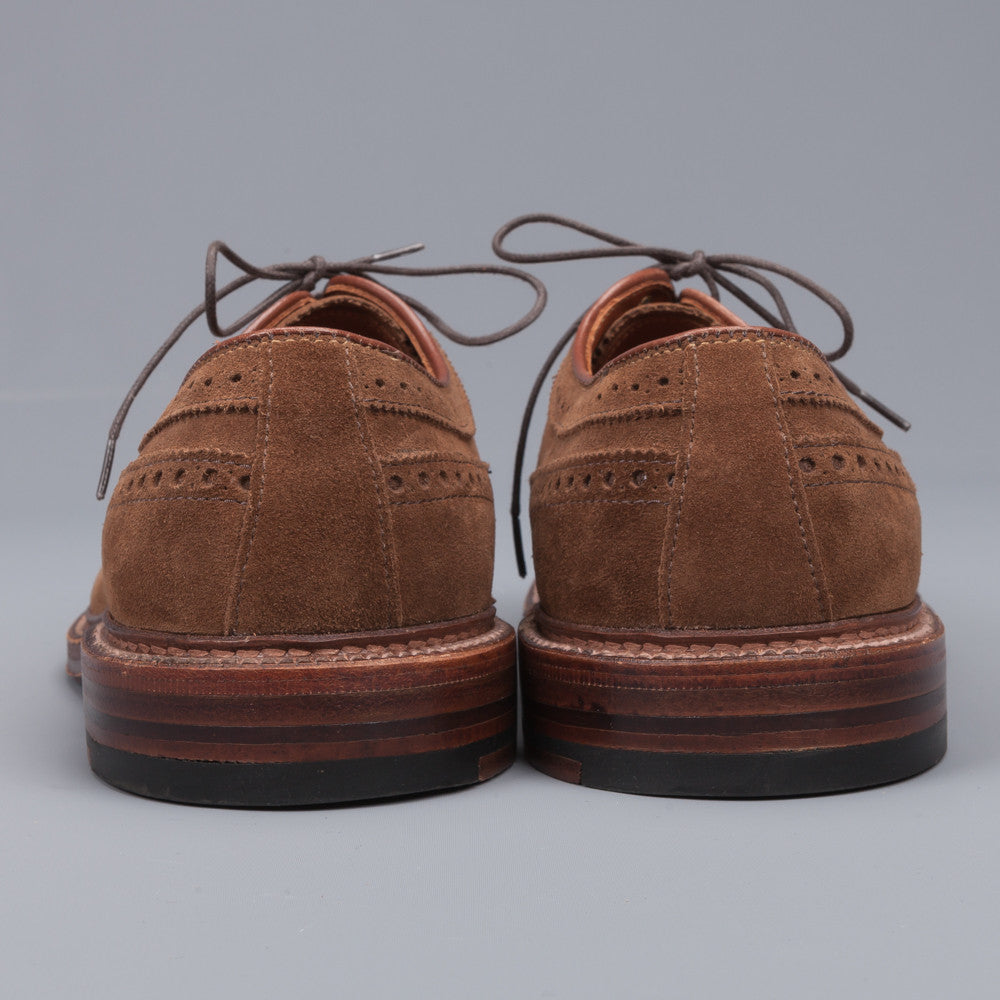 新品未使用品 Alden LONGWING SUEDE #87892 8D alden_longwing_brogue_cordovan