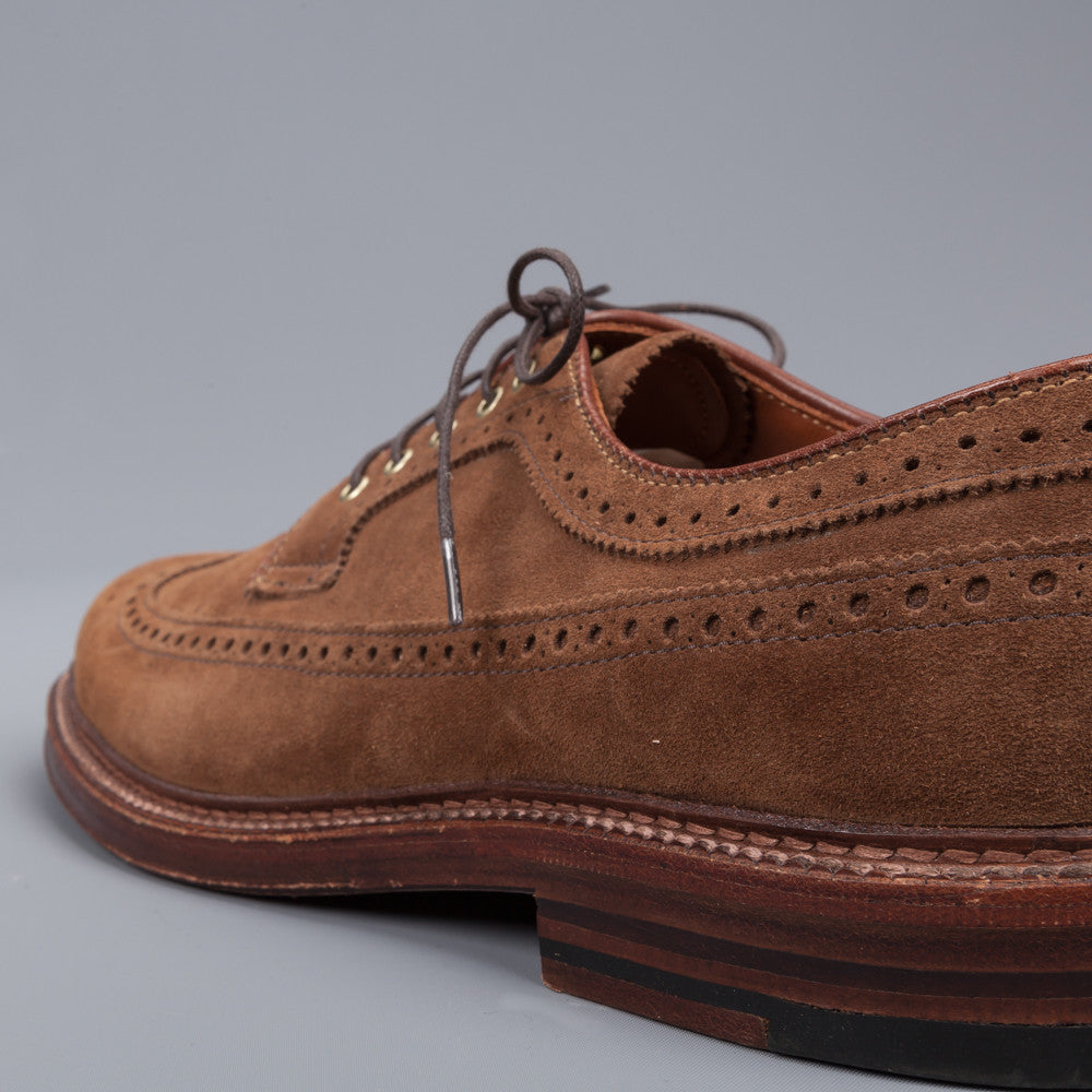 Alden Longwing Snuff suede on double waterlock sole – Frans