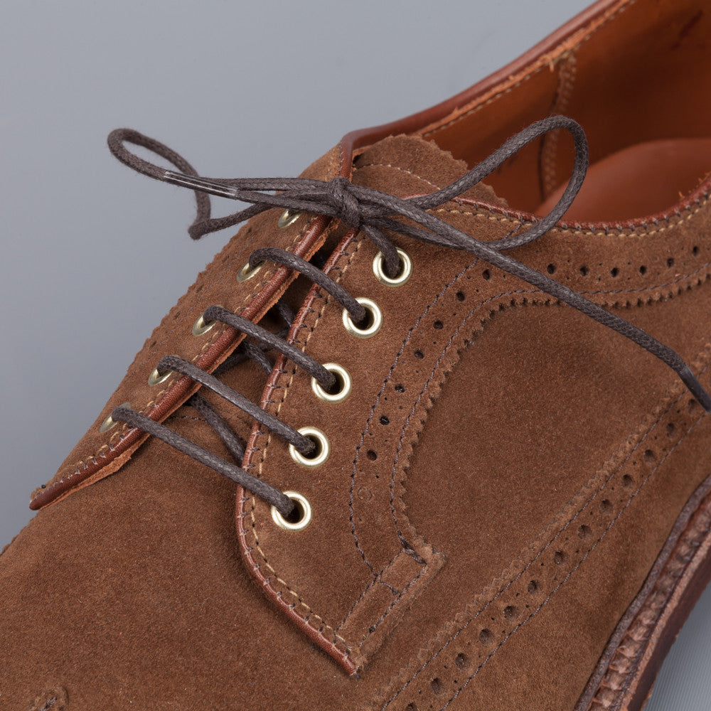 Alden Longwing Snuff suede on double waterlock sole – Frans Boone