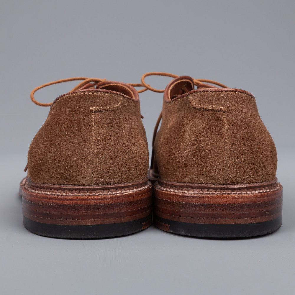 Alden x Frans Boone Dover pattern snuff suede blucher