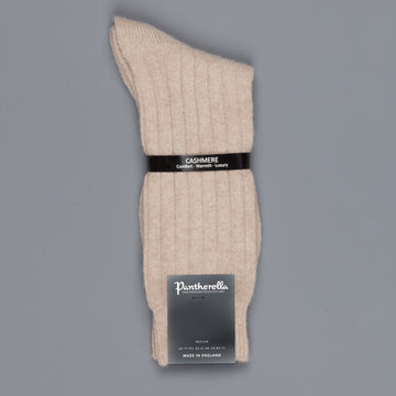 Pantherella Cashmere Waddington Socks Natural
