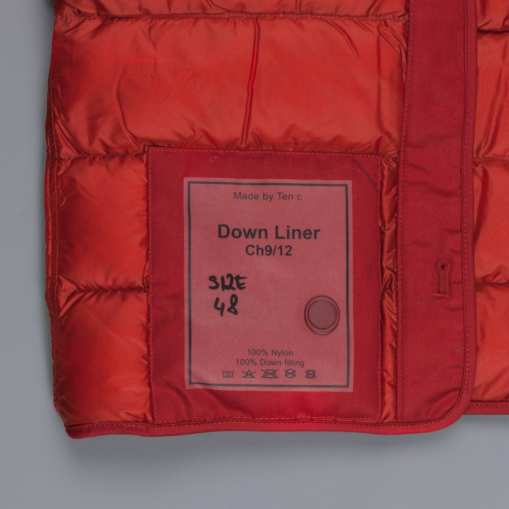 Ten C New Down Liner Red