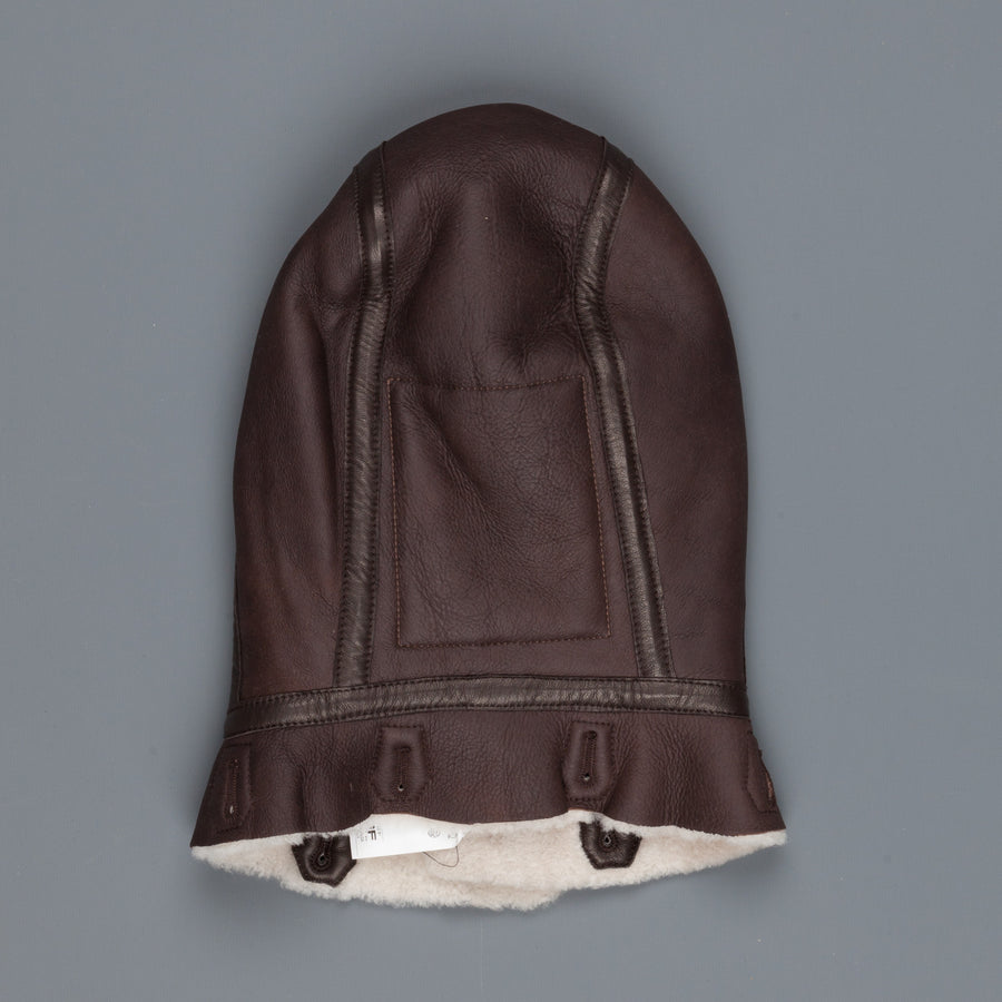 Ten C shearling hood Bianco Garza