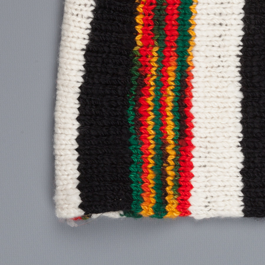The Elder Statesman 100% Cashmere Rolo Cardigan Rasta
