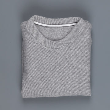 The Elder Statesman Herring Crew Light Grey