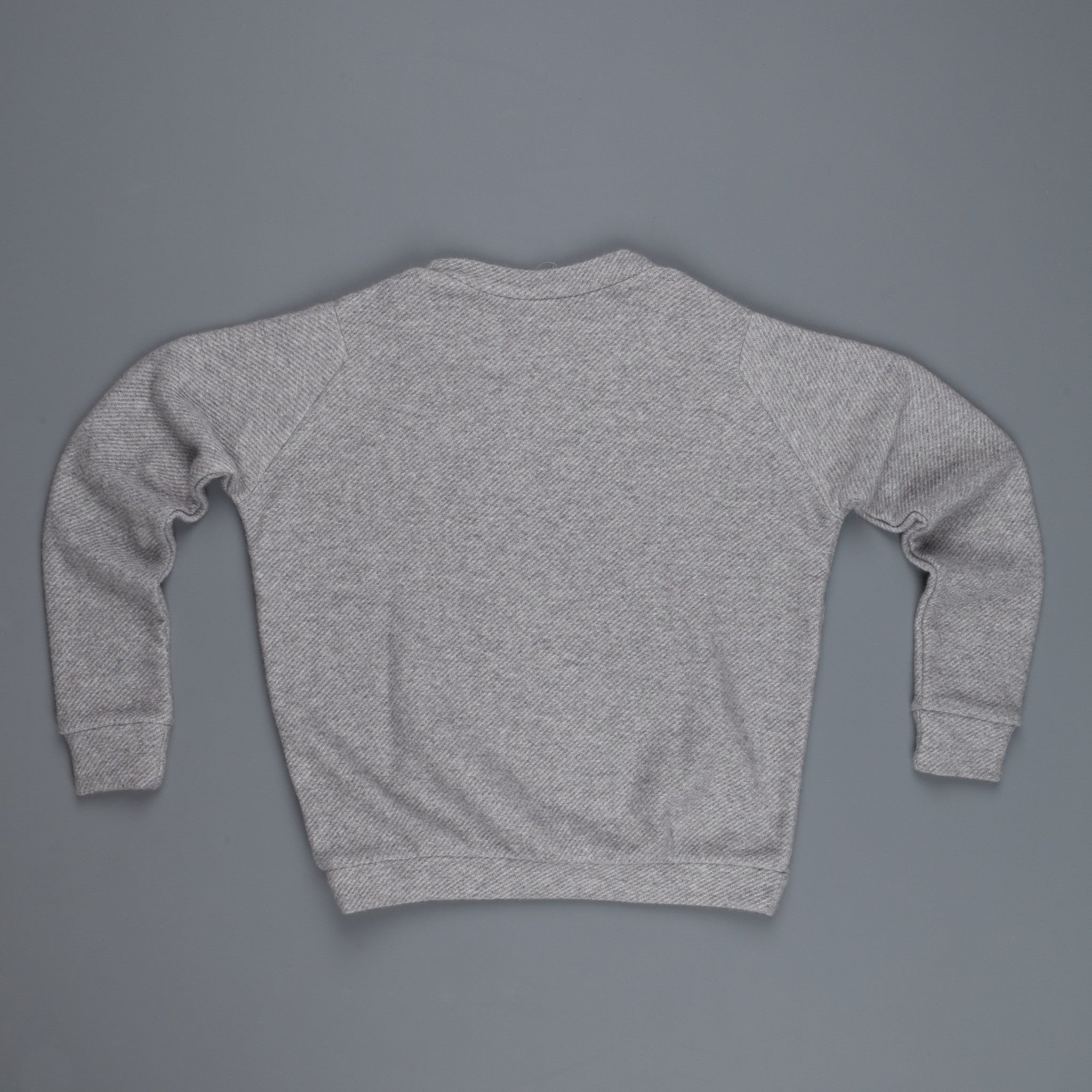 The Elder Statesman Herring Crew Light Grey