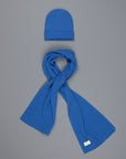 William Lockie Cashmere Ribbed Hat And Scarf Set M10064