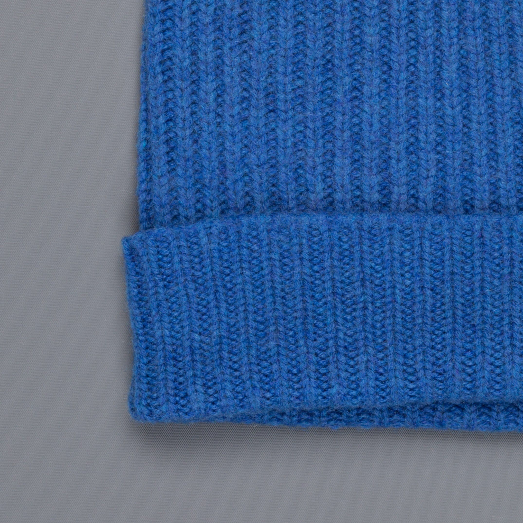 William Lockie Cashmere Ribbed Hat And Scarf Set M10064