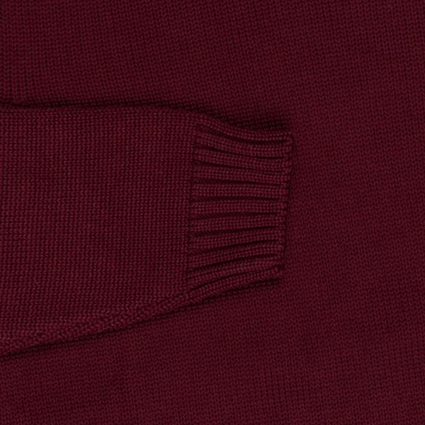 Zanone DV Turtle Neck Bordeaux