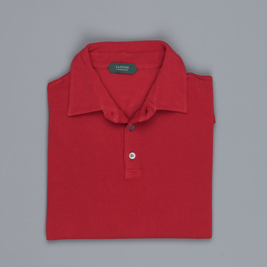 Zanone ML Polo Ice Piquet Rosso Scuro