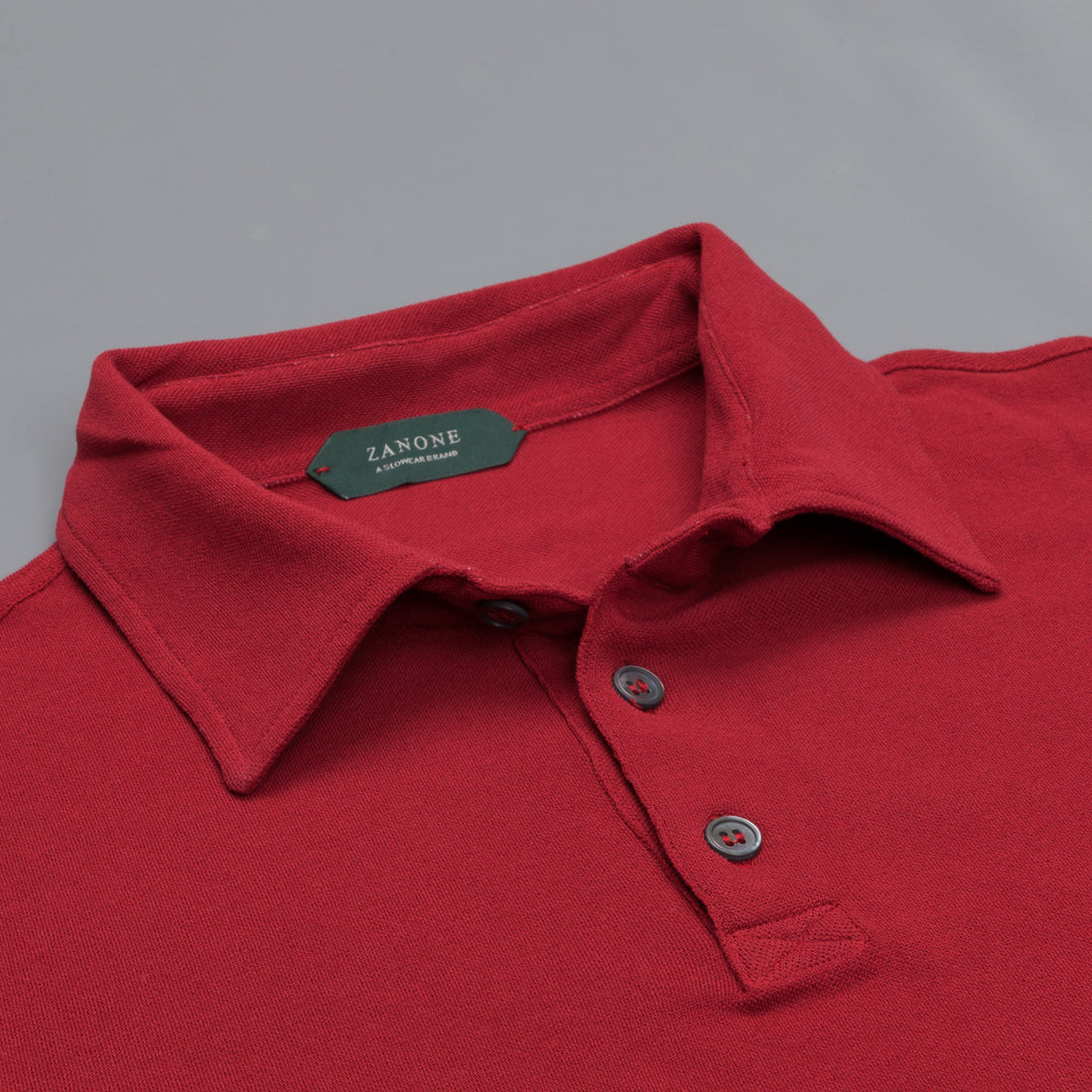 Zanone ML Polo Ice Piquet Rosso Scuro