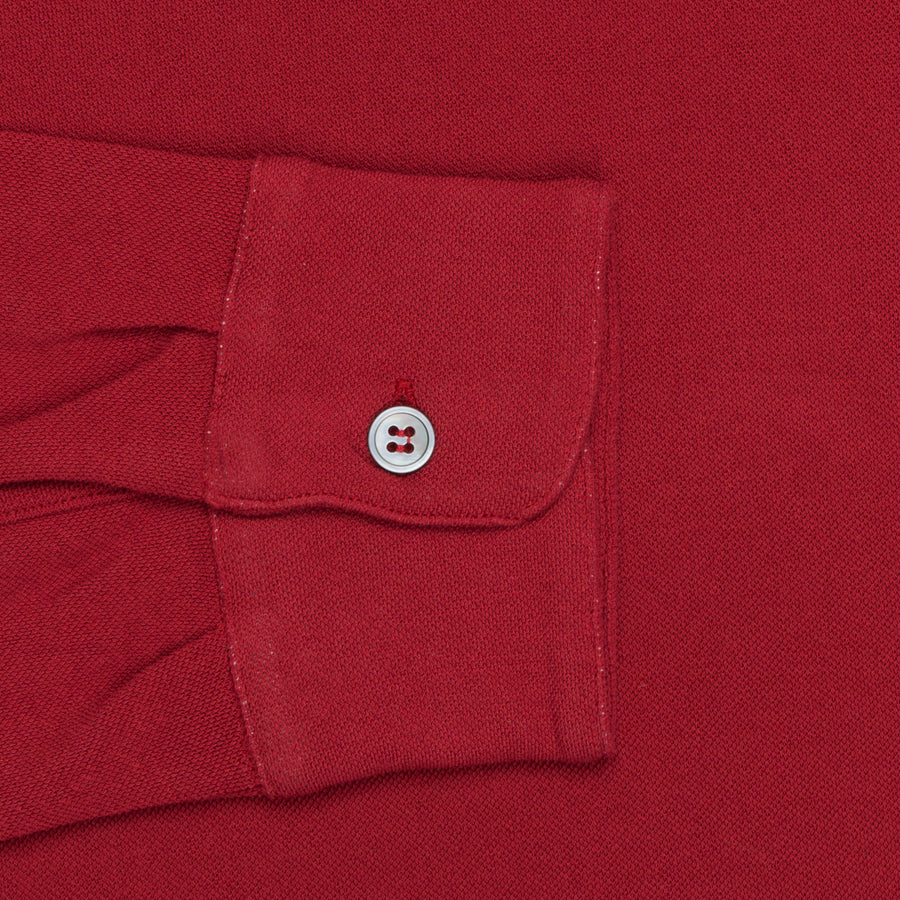 Zanone ML Polo Ice Piquet Rosso Scuro