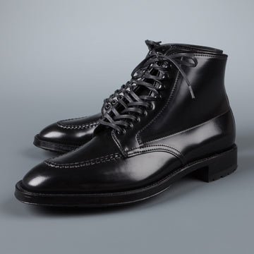 Alden x Frans Boone black cordovan Indy's