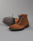 Alden Snuff Suede Barrie last plain toe boot