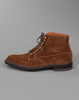 Alden Snuff Suede Barrie last plain toe boot