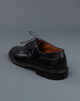 Alden x Frans Boone exclusive unlined captoe in black cordovan