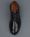 Alden x Frans Boone exclusive unlined captoe in black cordovan