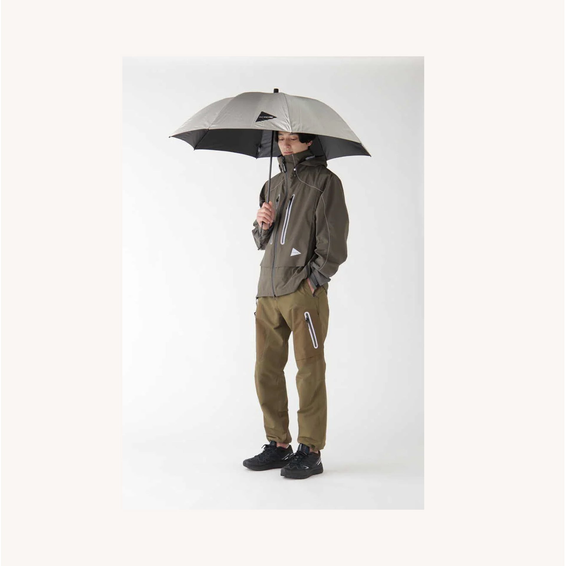 And Wander Euroschirm Umbrella Silver
