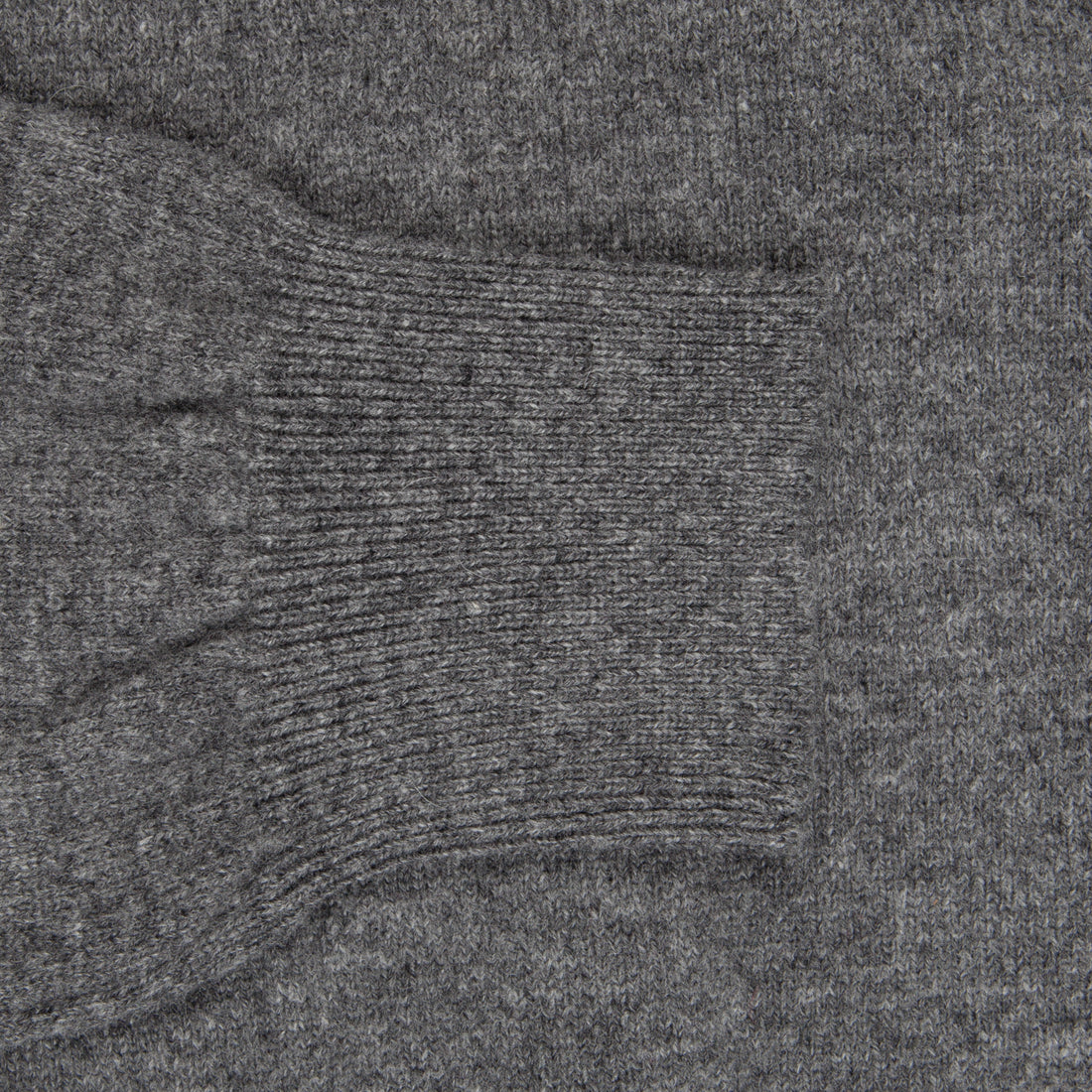 Comme des Garçons PLAY Mens Pullover Gold Heart Charcoal