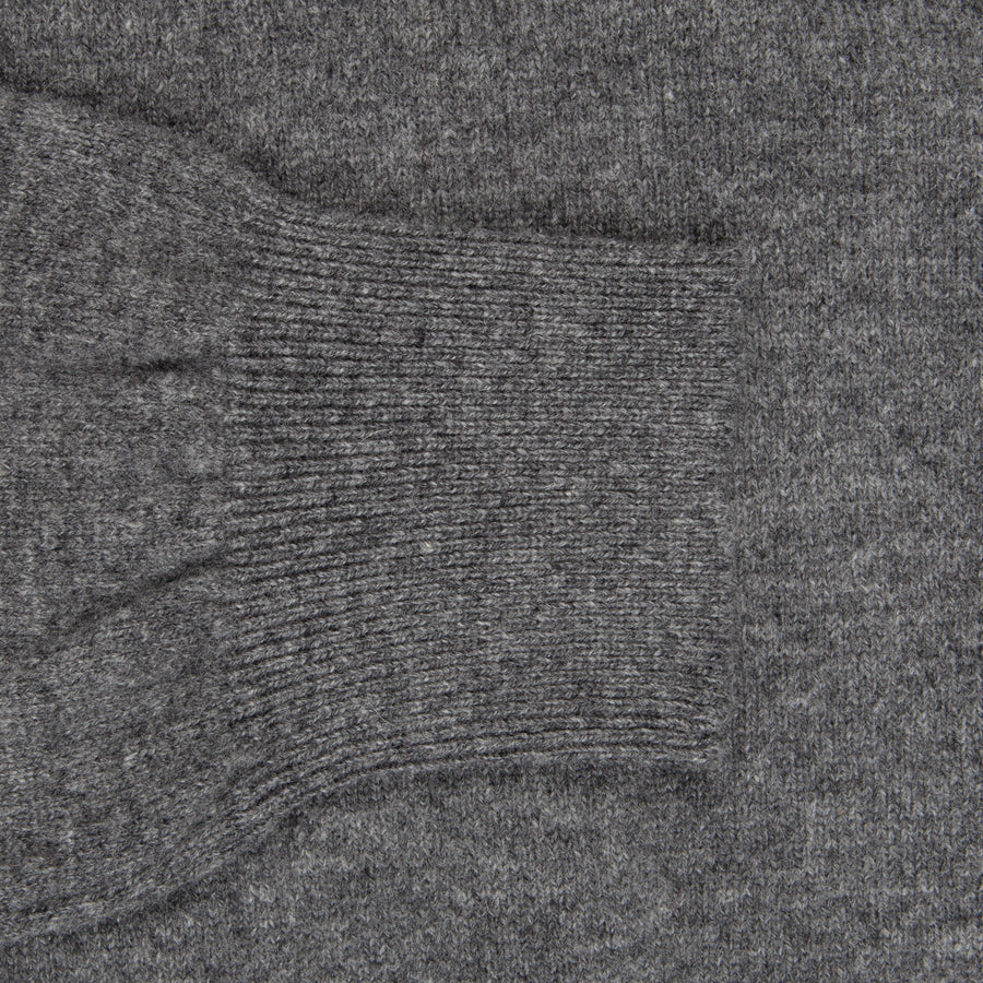 Comme des Garçons PLAY Mens Pullover Gold Heart Charcoal