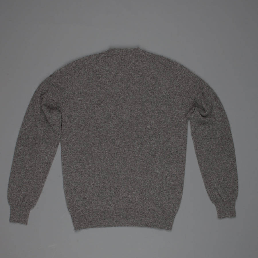 Comme des Garçons PLAY Mens Pullover Gold Heart Charcoal