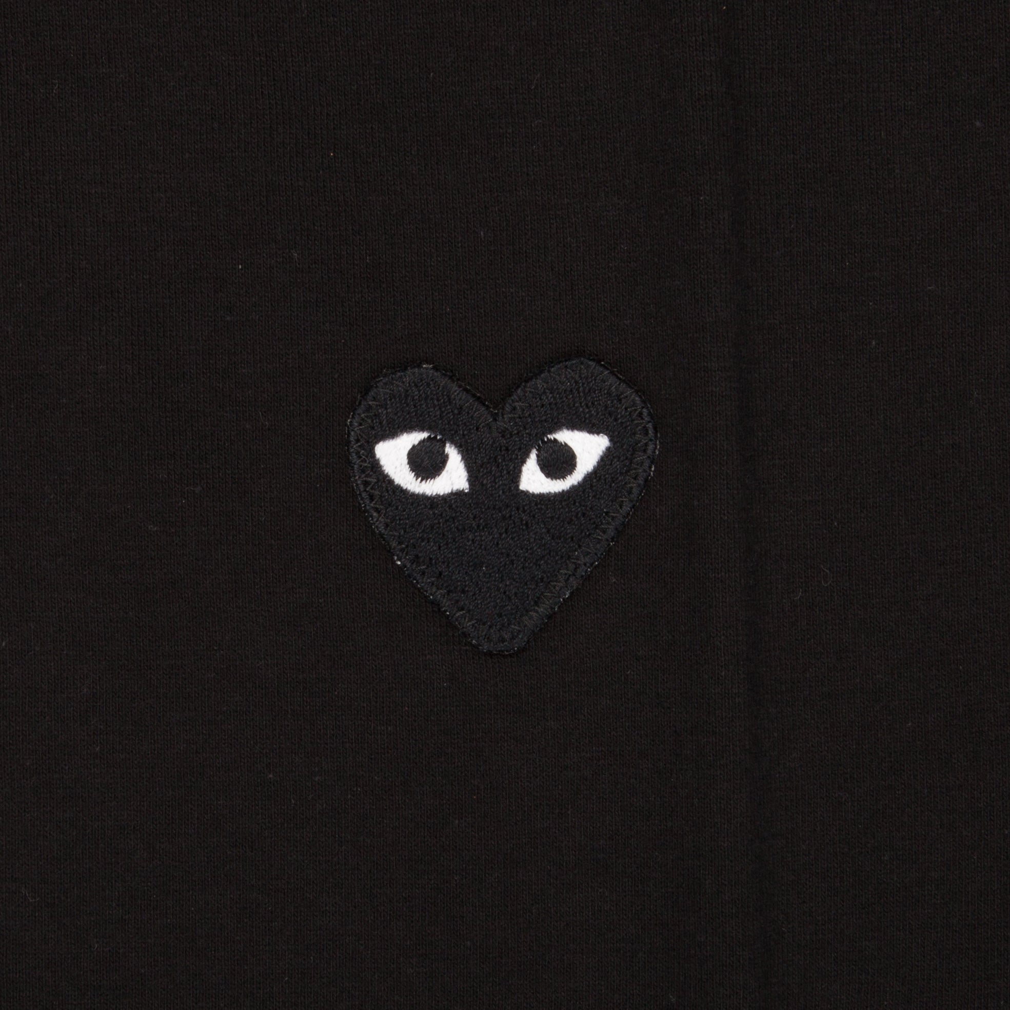 Comme des Garçons PLAY Longsleeve Tee black black Heart
