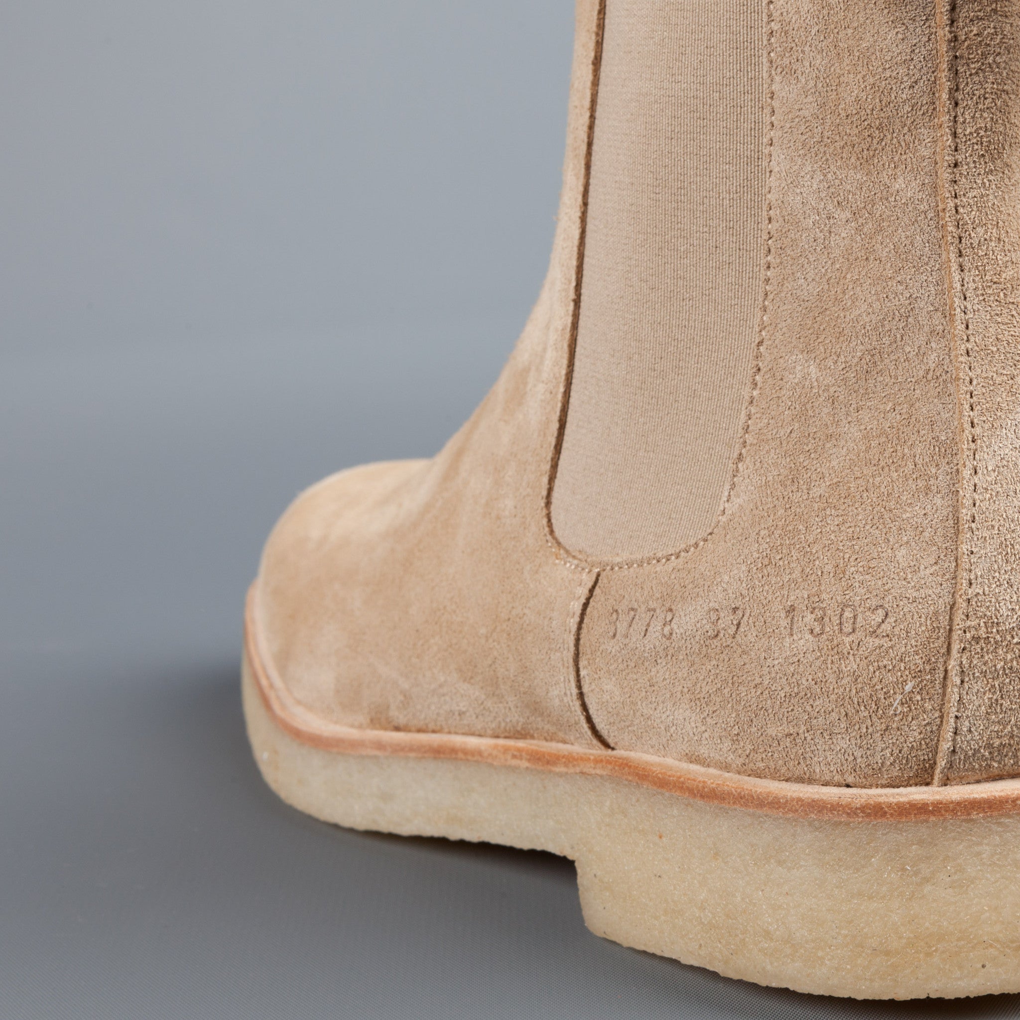Common Projects Woman by Common Projects Chelsea boot in tan suede