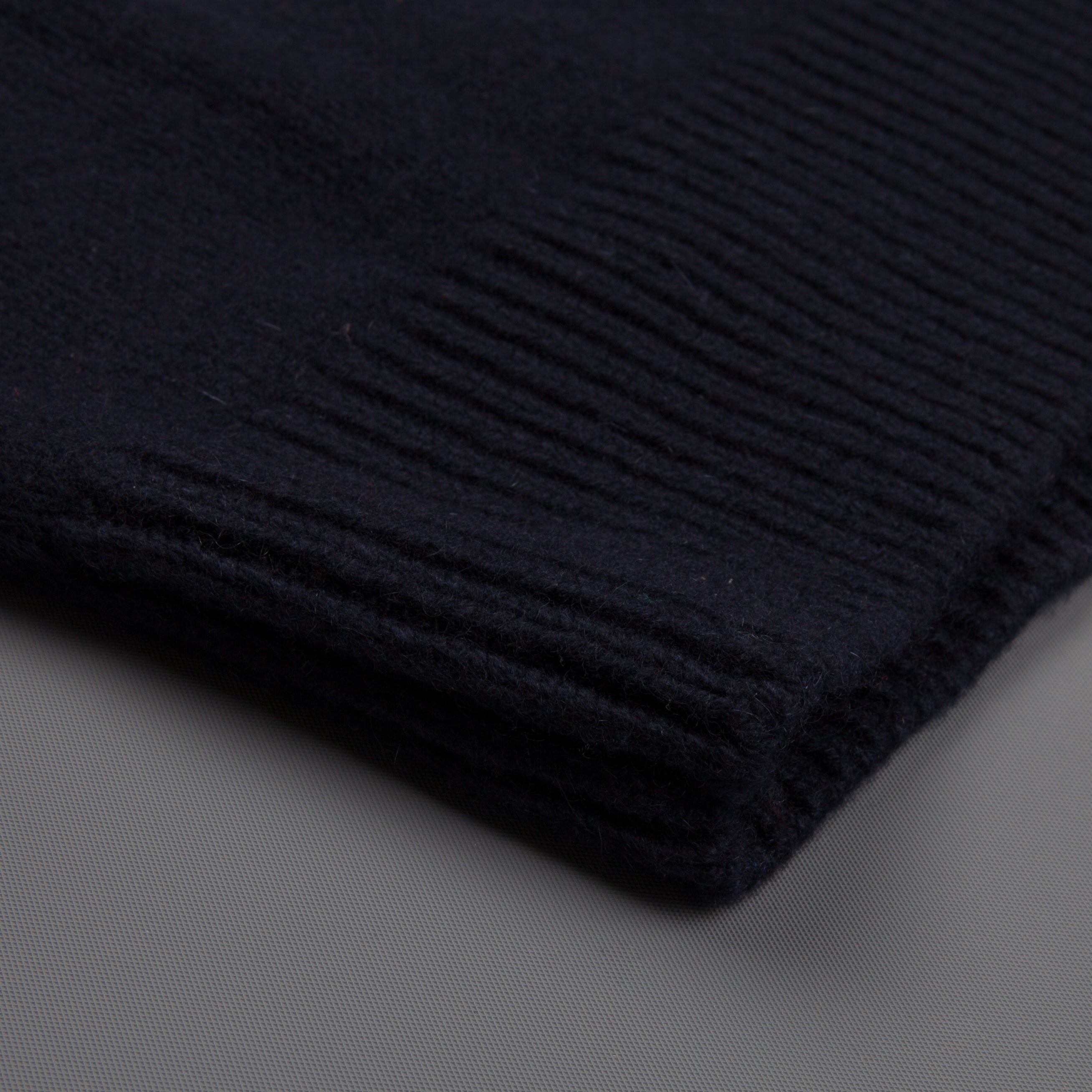 The Elder Statesman  @ Frans Boone Cashmere Simple Unisex Crew sweater Navy