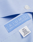 Finamore Milano Esclusiva shirt light blue fil a fil eduardo collar