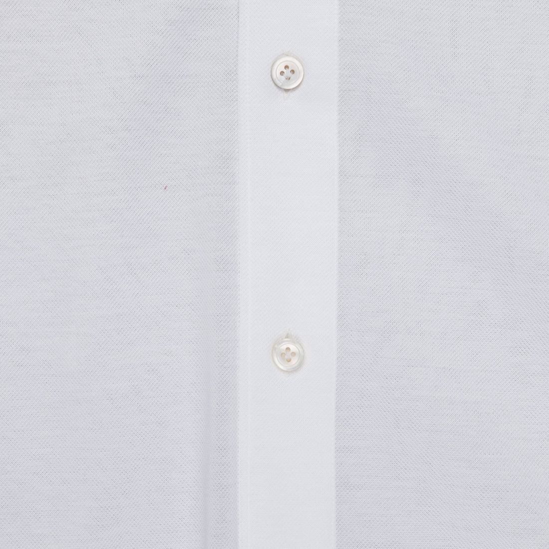 Finamore Ottawa Shirt Sergio Collar Stretch Piquet White