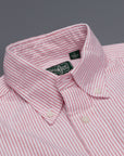 Gitman Vintage Button down shirt pink striped