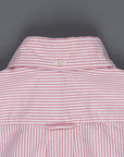 Gitman Vintage Button down shirt pink striped